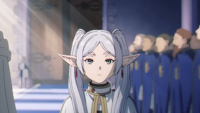 Фрирен, провожающая в последний путь