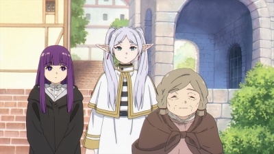 Фрирен, провожающая в последний путь