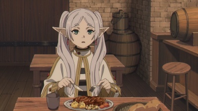 Фрирен, провожающая в последний путь